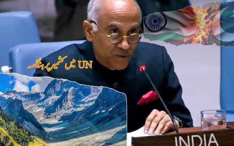 اقوام متحدہ میں پاکستان کو بھارت کا سخت جواب،کشمیر ہمارا اٹوٹ انگ تھا، ہے اور رہے گا
